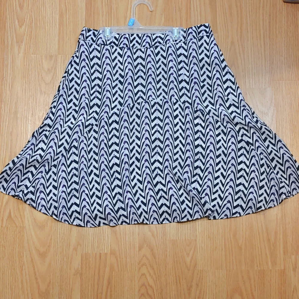Reiss Christa Women's 100% Silk Flippy Skirt